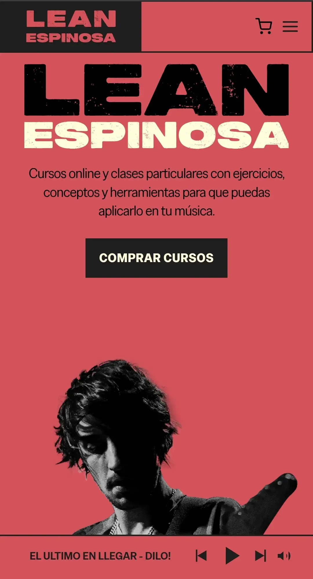 Lean Espinosa: pantalla mobile 1