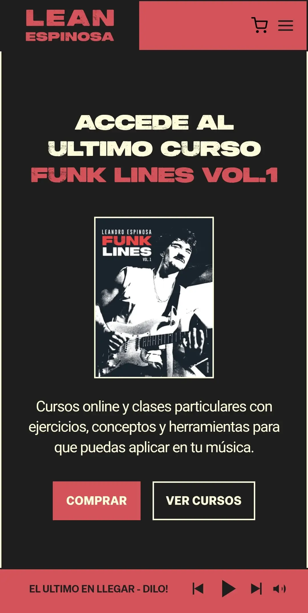 Lean Espinosa: pantalla mobile 2