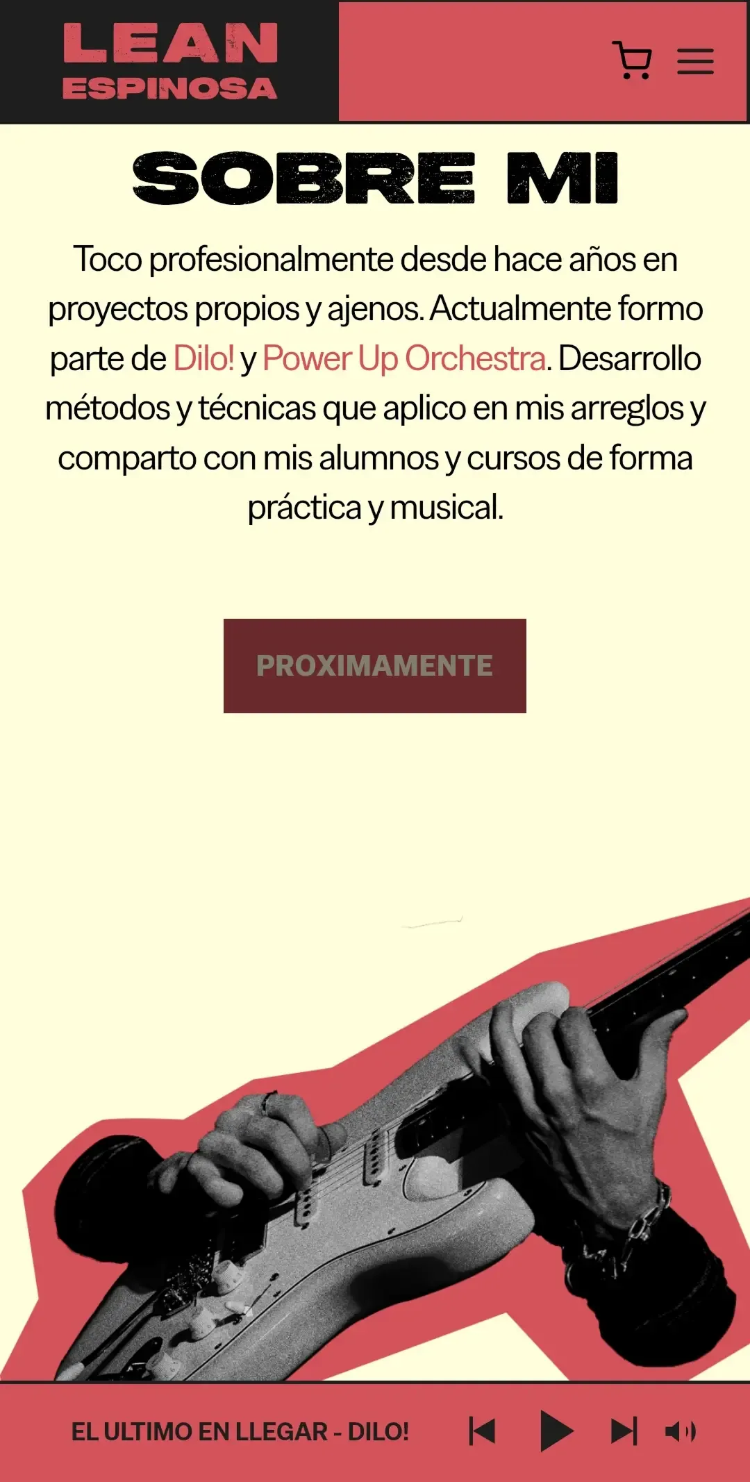 Lean Espinosa: pantalla mobile 3